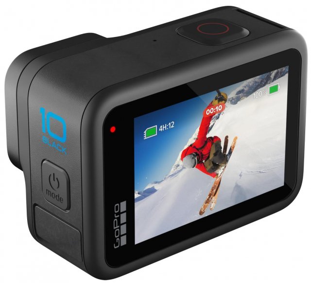 Web i akcione kamere - CHDHX-101-RW GoPro HERO10 Black, 5K60/4K120, 23MP photos, HyperSmooth 4.0, GP2, Dual LCD, Waterproof 10m - Avalon ltd